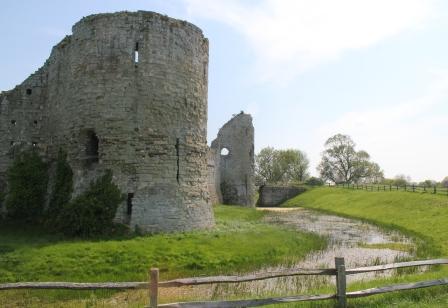picture of Pevensey castle