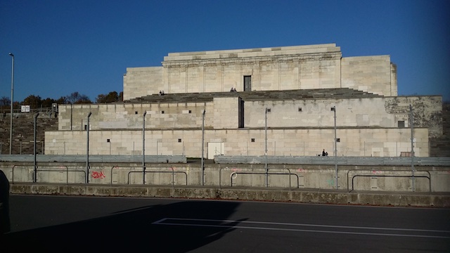 The ugly remains of the Zeppelin Fields at Nuremberg