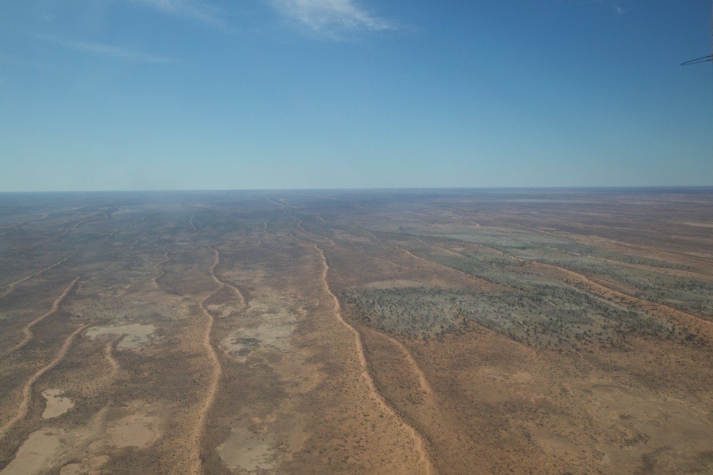 Red sand of the Simpson desert