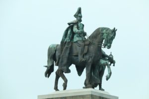 Kaiser Wilhelm I on his horse