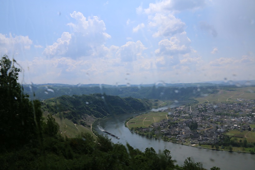 IMG 3419 The Moselle valley in the rain. The sunlit version is on the previous post.