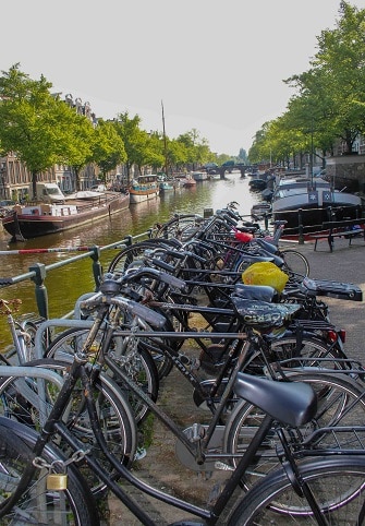 bikes and canal