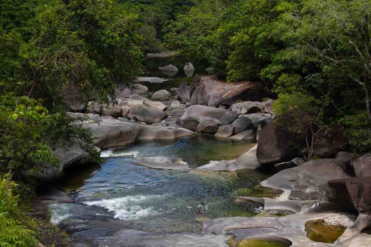 Devils Pool looking peaceful