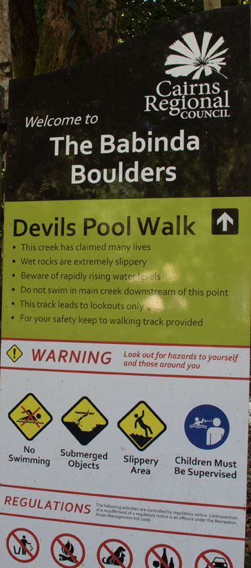 Devils pool walk