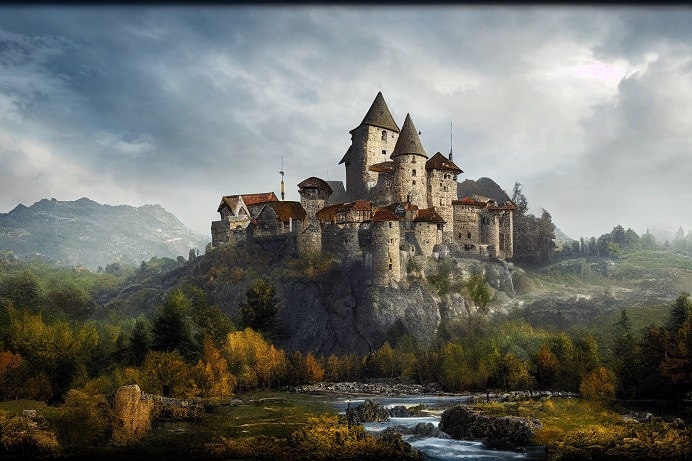 Castle on the hill