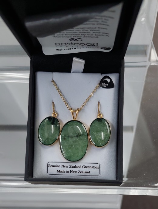 Greenstone jewels