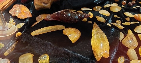 Kauri gum carved