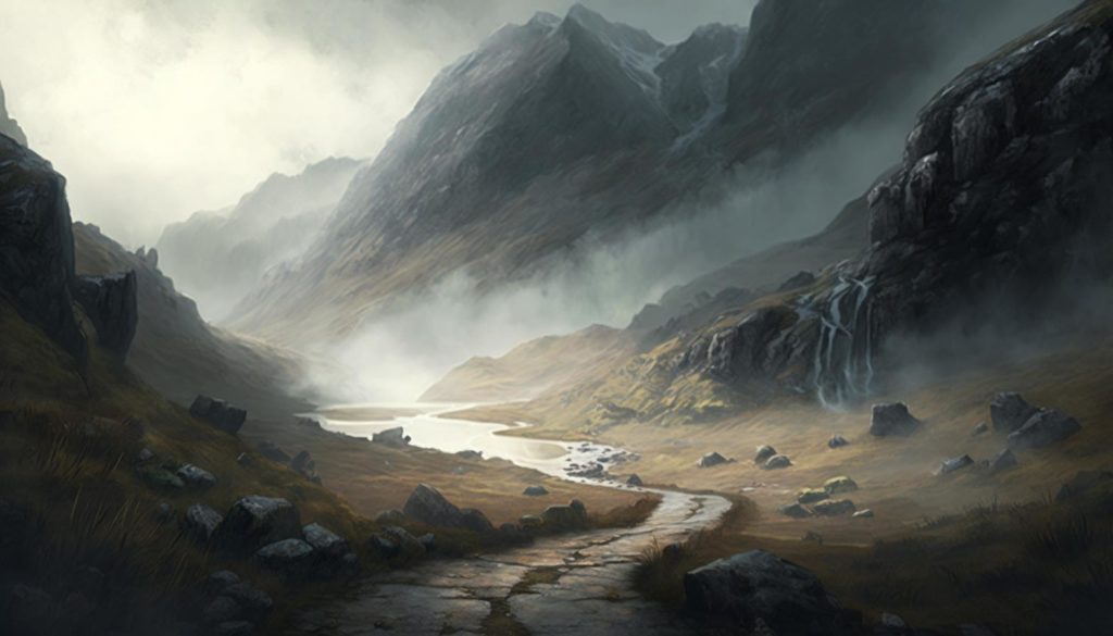 GretavdR a misty path rising up a mountain in Wales realistic a 5adce37e 2ab2 4619 a980 f05e679fa581