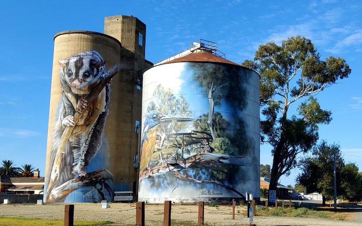 Silo art