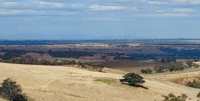 Melbourne from the Pentland Hills