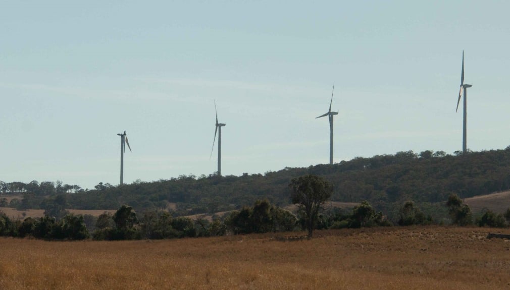 wind turbines