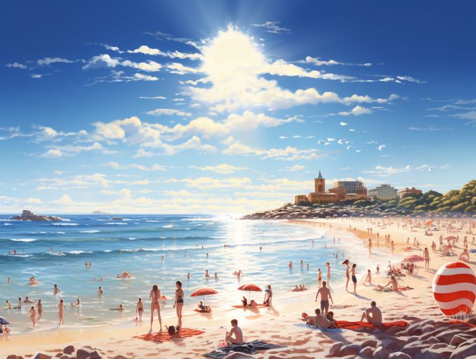 gretavdr Christmas at an Australian beach bb559e9a 0be2 46e3 a430 c73cf81e64ce