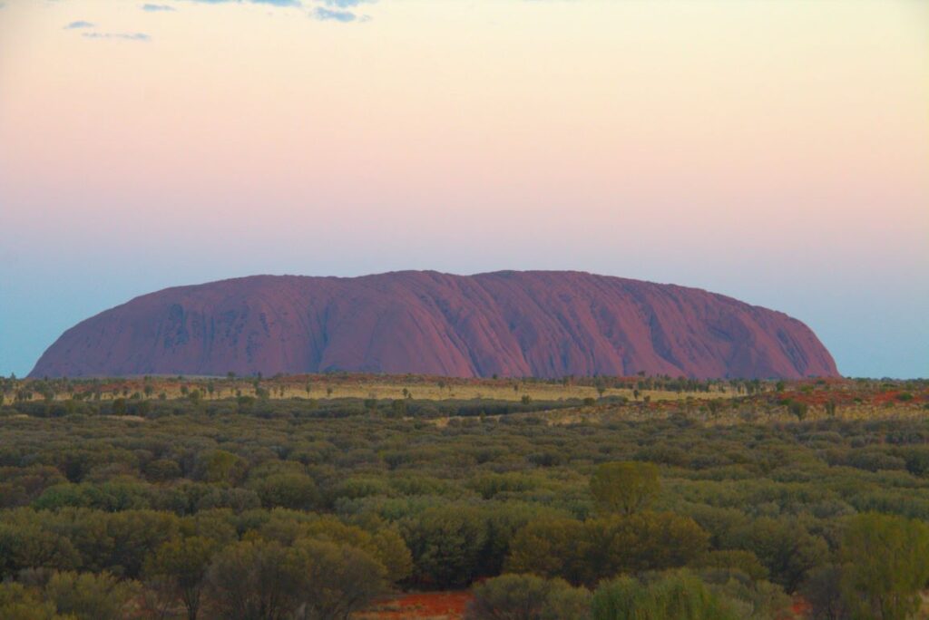 Uluru evening