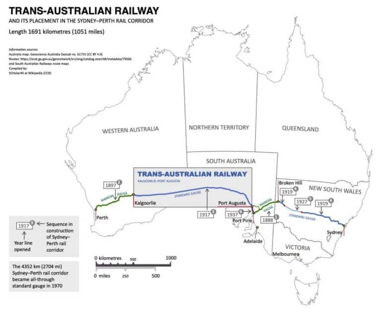 Trans Australia railway 1