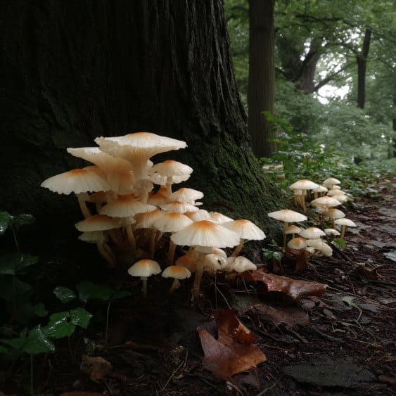 death cap mushrooms