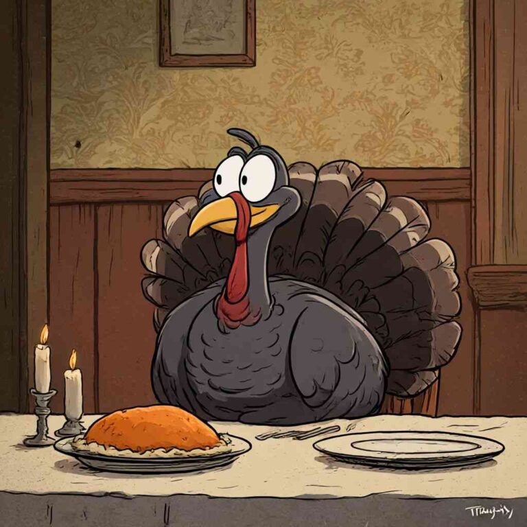 gretavdr a wonderful thanksgiving turkey cartoon
