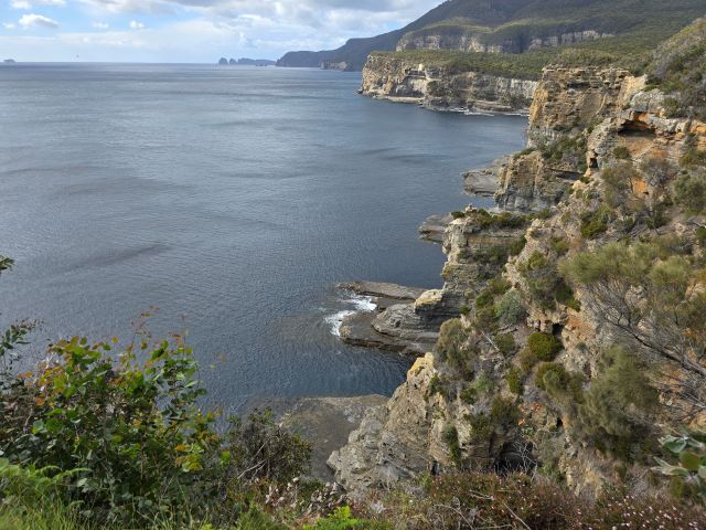 Rugged Coastline near Eaglehawk neck Tasmania