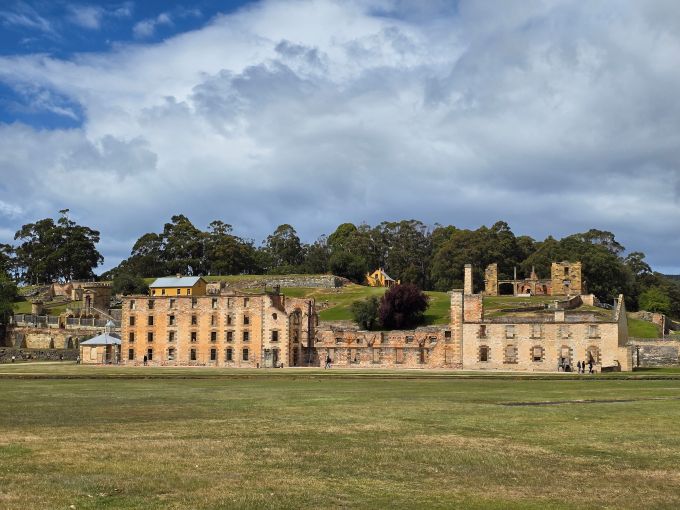 The Penitentiary at Port Arthur. It started life as a flour mill