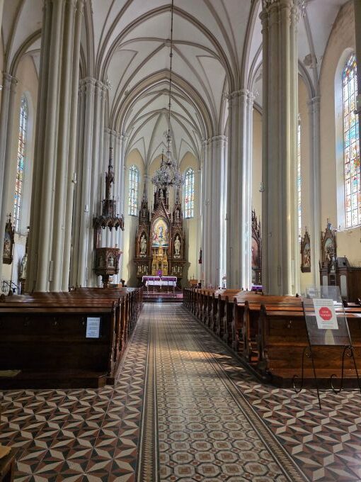 Novi Sad church interior