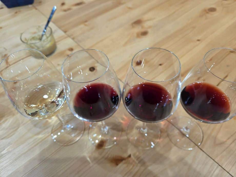 Chateau Neuf du Pape wines - 1 white, 3 red