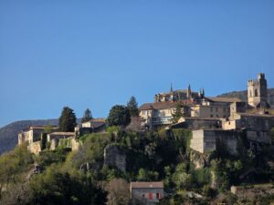 Viviers from the river